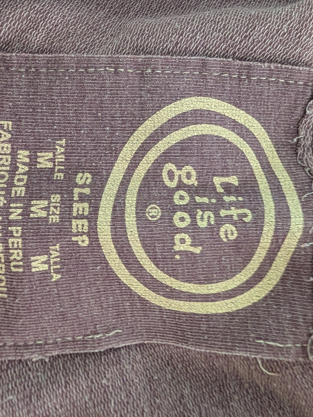 Life Is Good Lavender-Mauve Wide Leg Yoga Pants - Picture 5 of 5
